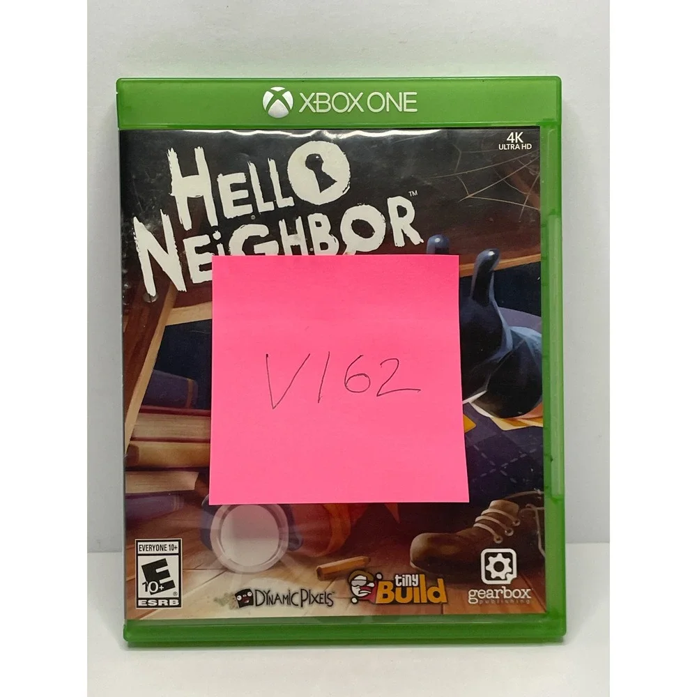 Hello Neighbor Xbox One Stealth Horror Game Gearbox tinyBuild 4K Ultra HD E10+